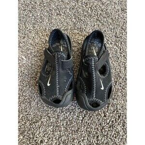 Nike Sunray Protect Toddler Water Sandals – Black – Size 4C